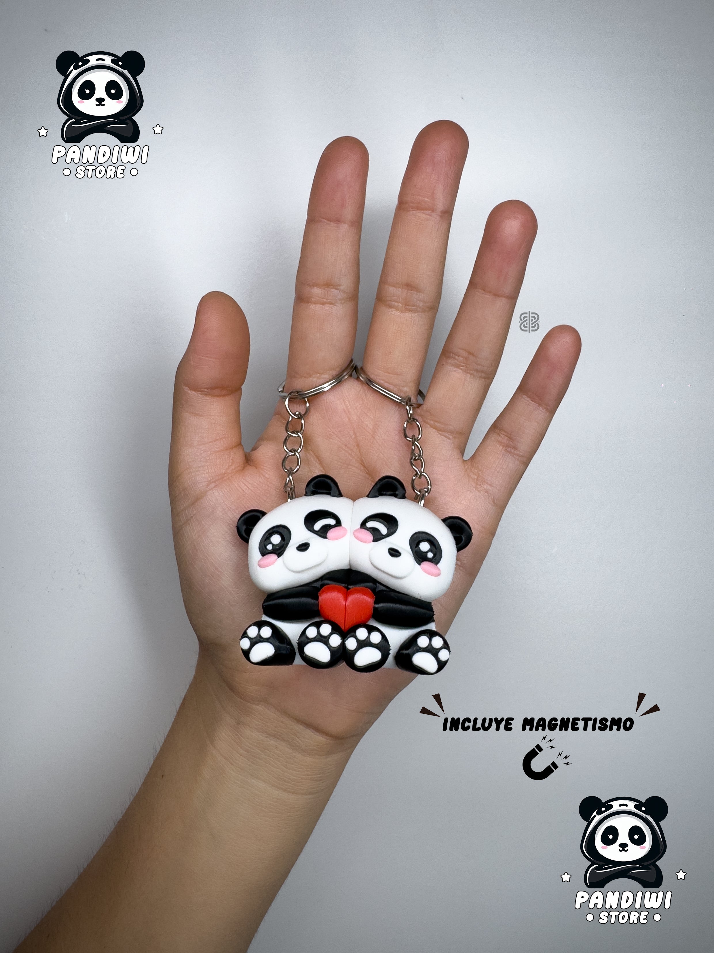 Llavero de Panda 14 de Febrero!!